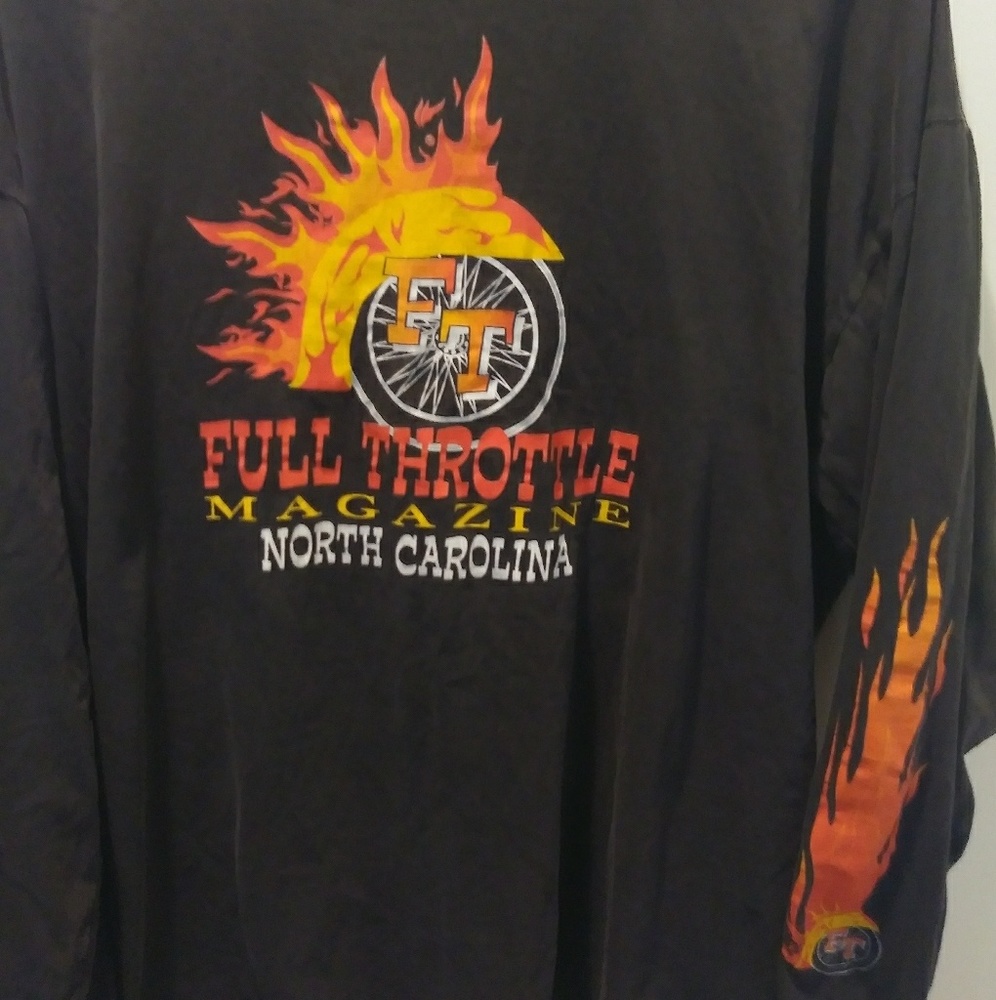 Vintage Full Throttle Motorcycle Magazine shirt